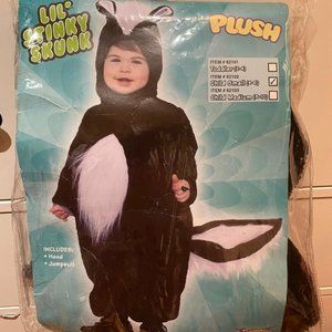 Toddler Halloween Skunk Costume 4-6t
